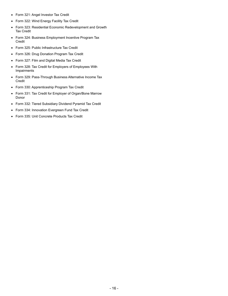 Instructions for Form CBT-100S S Corporation Business Tax Return Form - New Jersey, Page 16