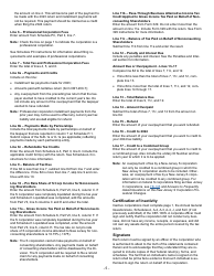 Instructions for Form CBT-100S S Corporation Business Tax Return Form - New Jersey, Page 5