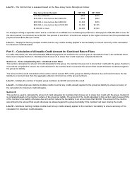 Form 312 Effluent Equipment Tax Credit - New Jersey, Page 4
