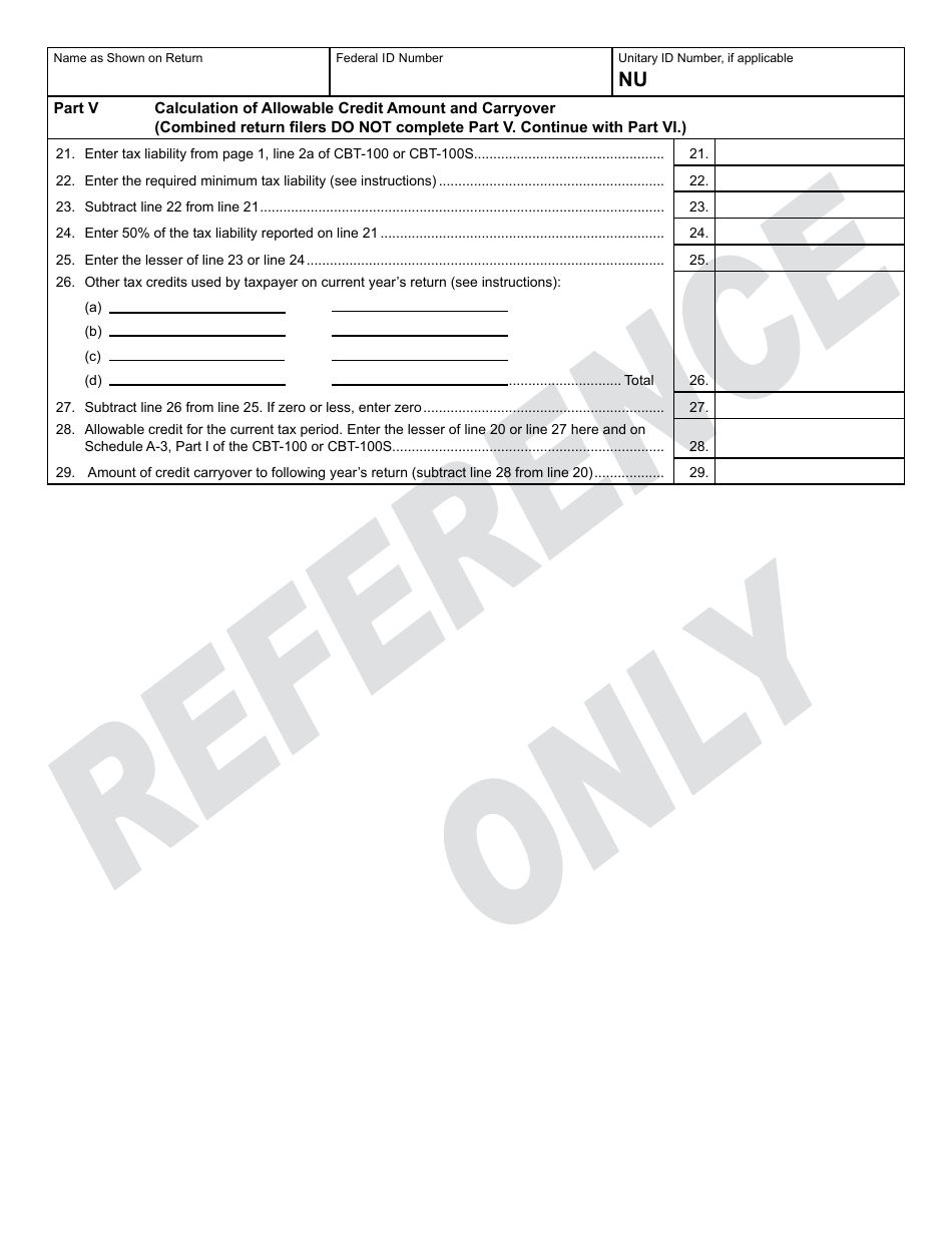 Form 305 Manufacturing Equipment and Employment Investment Tax Credit - New Jersey, Page 2