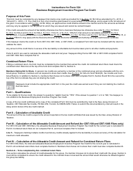 Form 324 Business Employment Incentive Program Tax Credit - New Jersey, Page 3