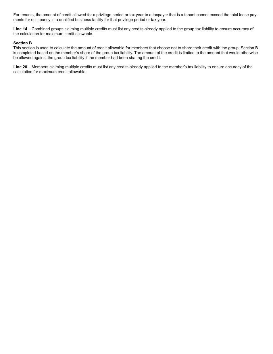 Form 319 Urban Transit Hub Tax Credit - New Jersey, Page 4