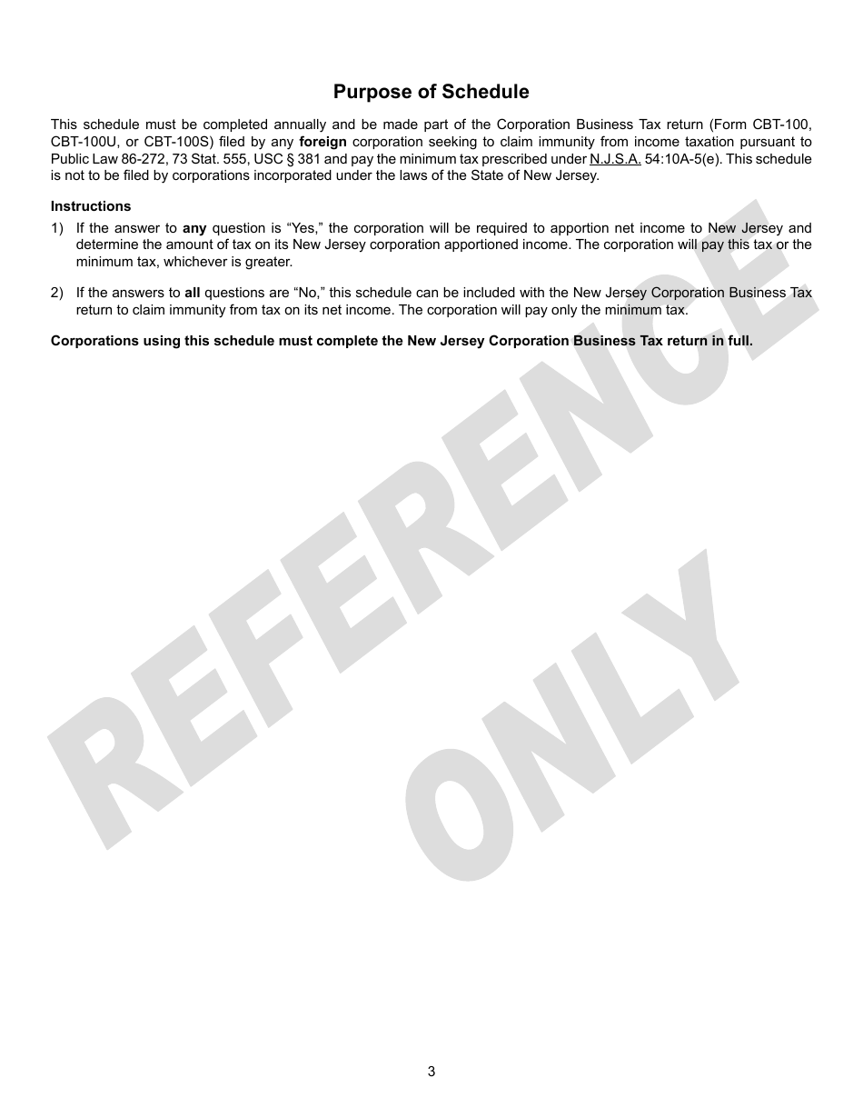 Schedule N Nexus - Immune Activity Declaration - New Jersey, Page 3