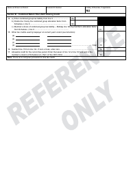 Form 311 Neighborhood Revitalization State Tax Credit - New Jersey, Page 2