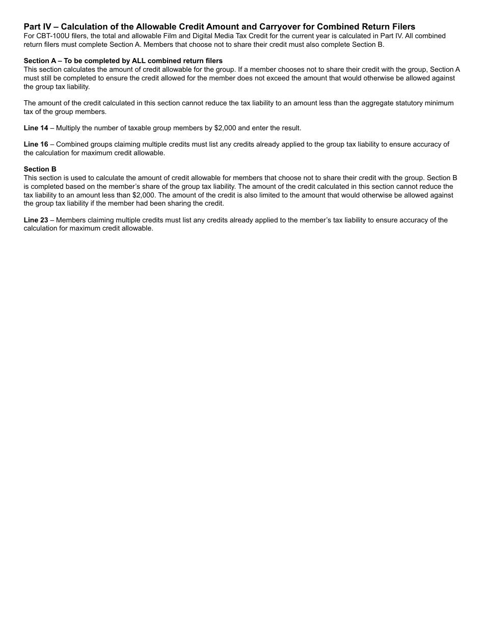 Form 327 Film and Digital Media Tax Credit - New Jersey, Page 4