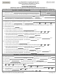 FEMA Form FF-206-FY-22-152 Elevation Certificate - National Flood Insurance Program, Page 3