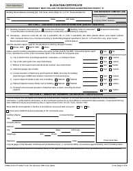 FEMA Form FF-206-FY-22-152 Elevation Certificate - National Flood Insurance Program, Page 4