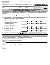 FEMA Form FF-206-FY-22-152 Elevation Certificate - National Flood Insurance Program, Page 5