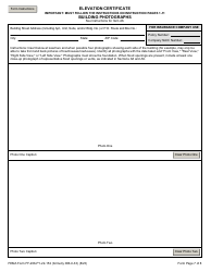 FEMA Form FF-206-FY-22-152 Elevation Certificate - National Flood Insurance Program, Page 8