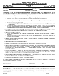 Document preview: Form 391 Opioid Dependence Treatment Agreement and Patient Consent Form - Alabama