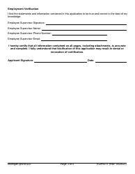 Form EQP9271 Application for a-1a (Special) and a-1h (Non-contact Cooling Water) Certification - Michigan, Page 3