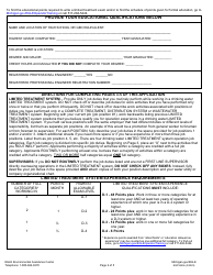 Form EQP3422A Application for Limited Treatment Certification - Michigan, Page 4