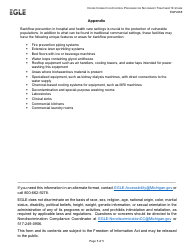 Form EQP2268 Cross Connection Control Program for Secondary Treatment Systems - Michigan, Page 5