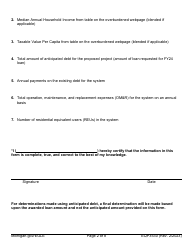 Form EQP3530 Overburdened and Significantly Overburdened Community Status Determination Worksheet - Michigan, Page 2