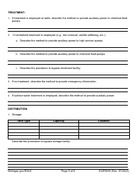 Form EQP5859 Emergency Response Plan (Erp) - Michigan, Page 5