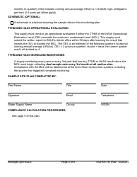 Form EQP6517B Monitoring Plan for Community Water Supplies Disinfectants and Disinfection Byproducts (Ddbp) - Michigan, Page 4