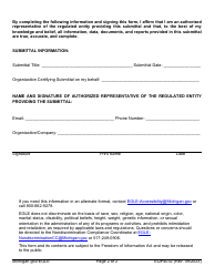 Form EQP4032 Remediation Information Data Exchange (Ride) Secondary Certification Authorization - Michigan, Page 2