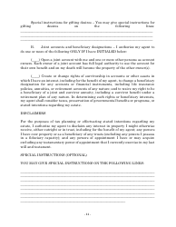 Maryland Personal Financial Power of Attorney Form - Maryland, Page 11