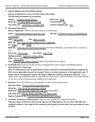 Form LIC9163 Request for Live Scan Service - Community Care Licensing - California, Page 3