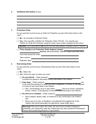Form FL Parentage342 Response to Petition for Facto Parentage - Washington, Page 6