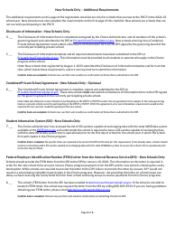 Private School Choice Programs (Pscp or Choice) School Registration Checklist - Wisconsin, Page 2