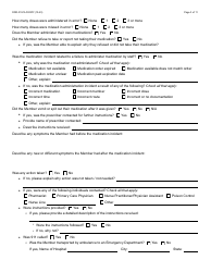 Form DDD-0191A Incident Report - Arizona, Page 3