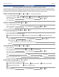 Form DDD-0191A Incident Report - Arizona, Page 9