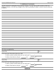 Form SSA-5665-BK Teacher Questionnaire, Page 10