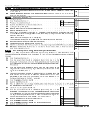 IRS Form 1041 Schedule I Alternative Minimum Tax - Estates and Trusts, Page 2