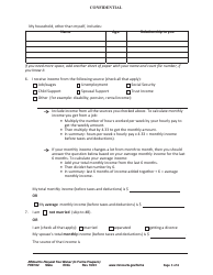 Form FEE102 Affidavit to Request Fee Waiver (In Forma Pauperis) - Minnesota, Page 3