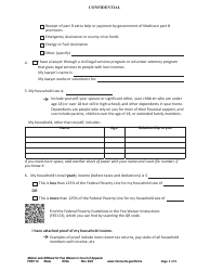 Form FEE114 Motion and Affidavit for Fee Waiver in the Court of Appeals - Minnesota, Page 2