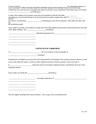 Assessors&#039; Certification of Assessment/Municipal Tax Assessment Warrant - Maine, Page 2