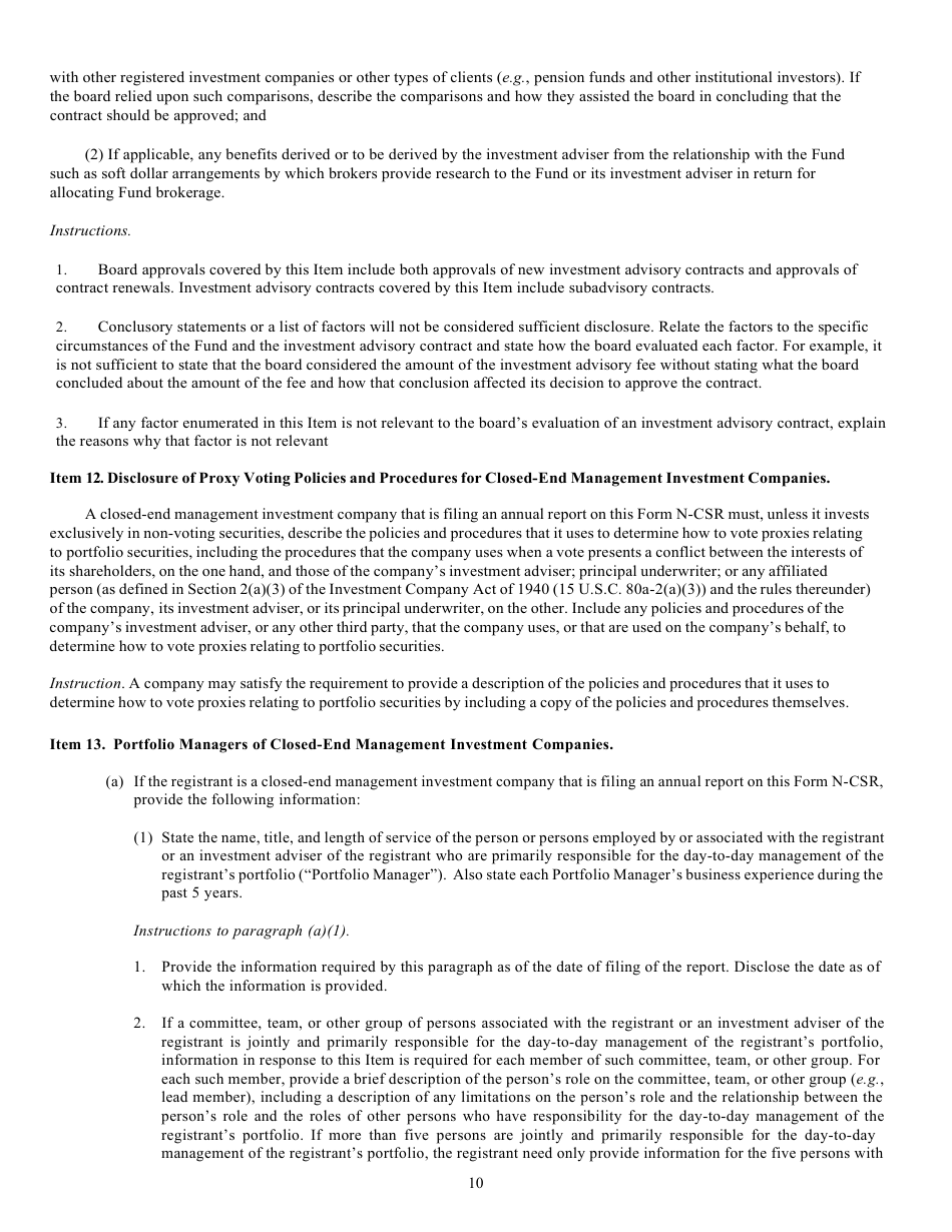 Form N-CSR (SEC Form 2569) Download Printable PDF Or Fill Online ...