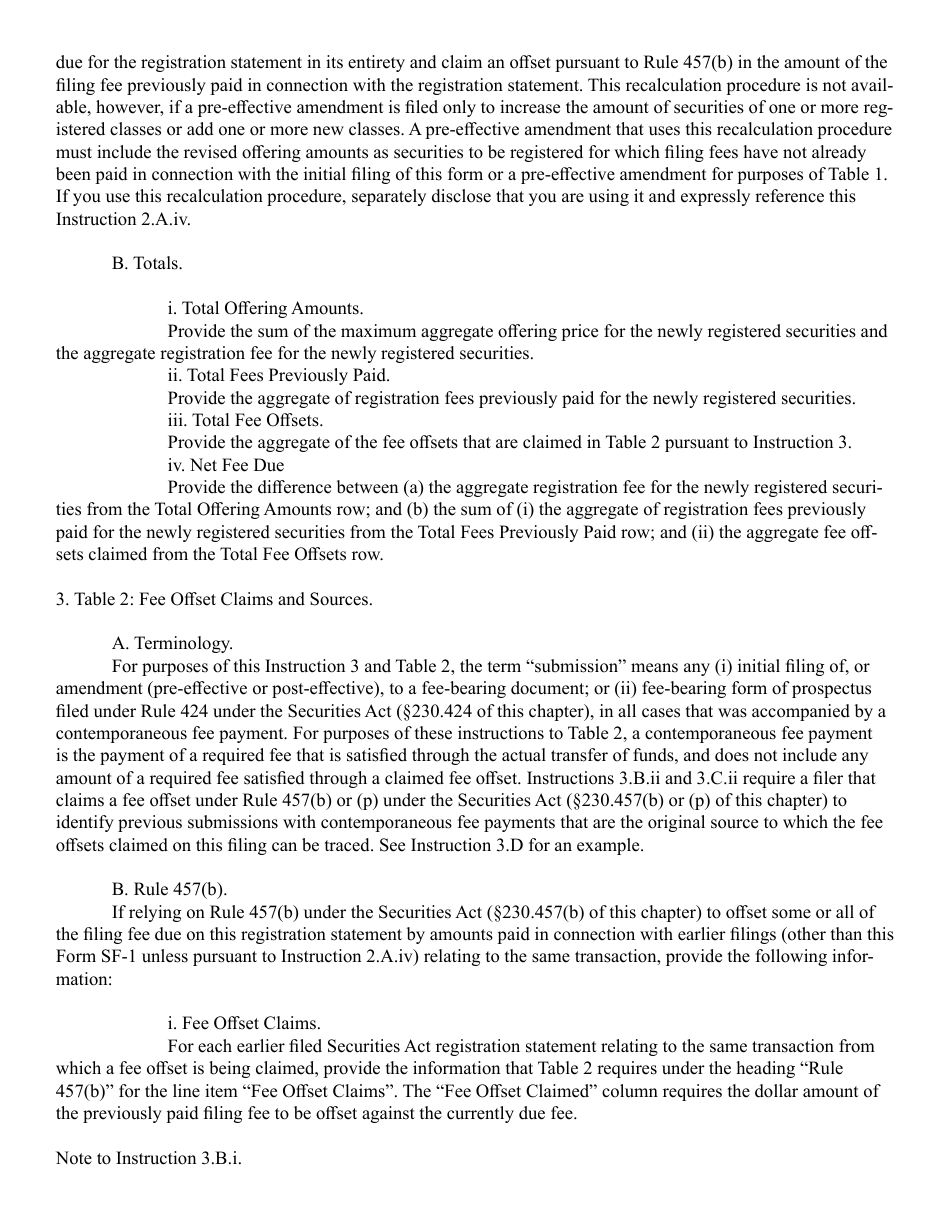 Form SF-1 (SEC Form 2908) Registration Statement Under the Securities Act of 1933, Page 9