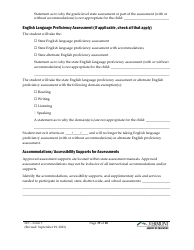 Form 5 Individualized Education Program (Iep) - Vermont, Page 19