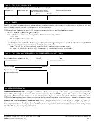 Form M50002 Svf Plan Survivor Benefit Application - Minnesota, Page 2