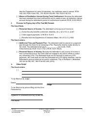 Form CR08.0810WI Order Re: Legal Financial Obligations - Washington, Page 3
