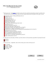 Limited Liability Partnership Annual Renewal - Minnesota, Page 3