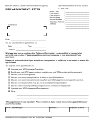 Document preview: Form WTW6010 Wtw Appointment Letter - California