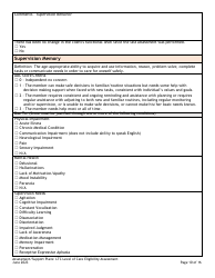 Assessment/Support Plans: Ltc Level of Care Eligibility Assessment (Legacy Ultc 100.2) - Colorado, Page 10
