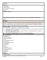 Assessment/Support Plans: Ltc Level of Care Eligibility Assessment (Legacy Ultc 100.2) - Colorado, Page 3