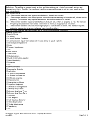 Assessment/Support Plans: Ltc Level of Care Eligibility Assessment (Legacy Ultc 100.2) - Colorado, Page 9