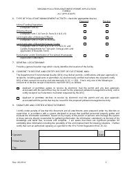 Form A Virginia Pollution Abatement Permit Application - All Applicants - Virginia, Page 4
