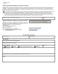 Form SFN548 Lifespan Respite Care Grant Respite Care Application - North Dakota, Page 4