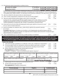 Formulario DHS0415F Solicitud De Servicios - Oregon (Spanish), Page 9