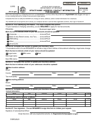Form SC8822B Update Name/Address/Contact Information for Business - South Carolina, Page 2