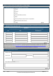 Form LA00 Part A Contact and Land Details - Queensland, Australia, Page 5