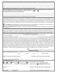 Form 2-15 Judicial Candidate Application for Nomination by Convention - Texas (English/Spanish), Page 2