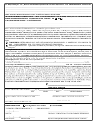 Form 2-34 Application for a Place on the General Election Ballot for an Independent Judicial Candidate - Texas (English/Spanish), Page 2