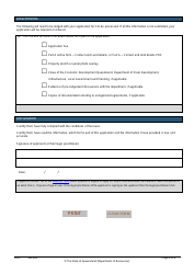 Form LA01 Part B Conversion of a Lease Application - Queensland, Australia, Page 6